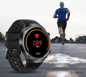 Smartwatch męski na czarnym pasku Rubicon RNCE68. Bluetooth. Zdalne rozmowy przez zegarek (6).jpg